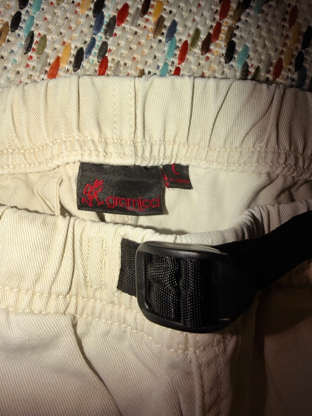VINTAGE GRAMICCI ELASTIC WAIST PANTS - Picture 2 of 4